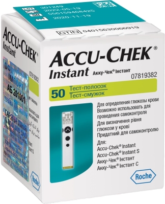 Тест-полоски Accu-Chek Instant, 50 штук